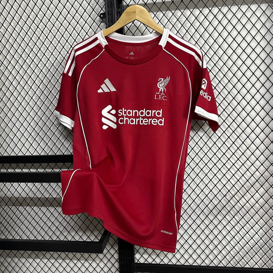 Maillot domicile Liverpool 2025-2026